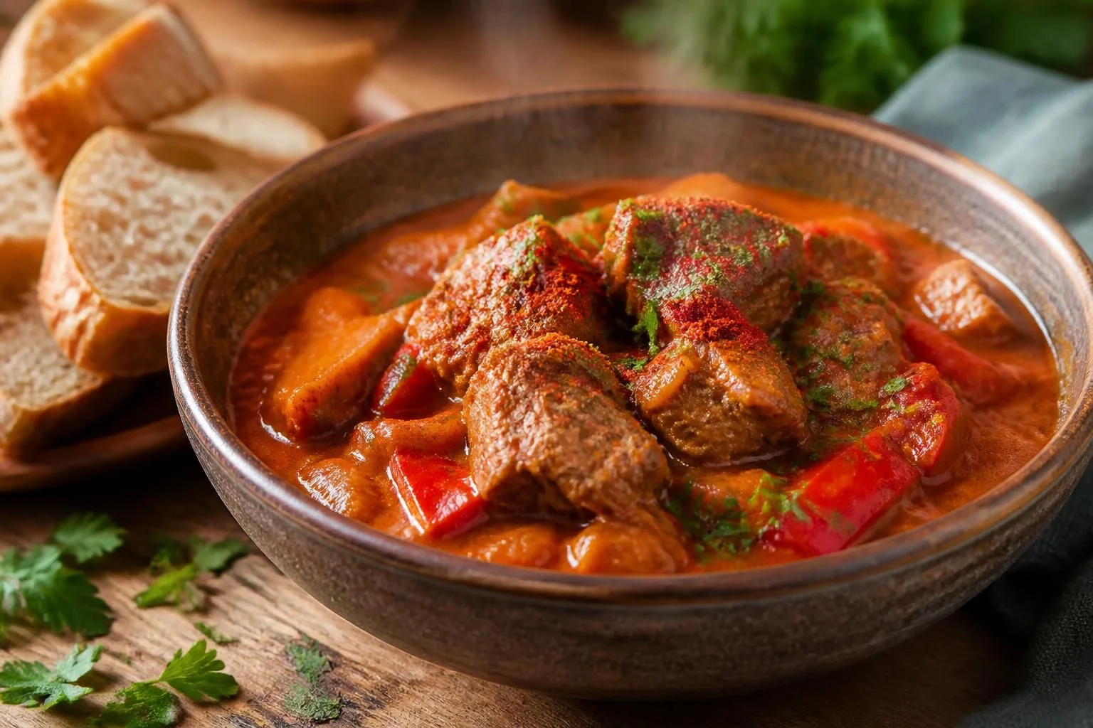 Ragoût de veau au paprika épicé : la vraie recette facile